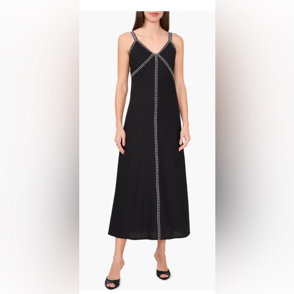 DISSH BELLA MIDI DRESS BLACK SIZE 2